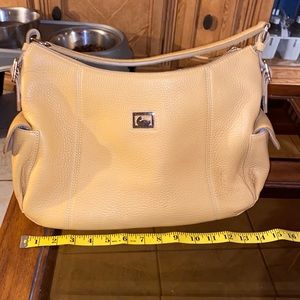 Dooney & Bourke Pebble grain natural (looks more mustard to me) Hobo